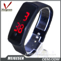 Retail led watches customized logo 30 meter water resistant fashion led watches